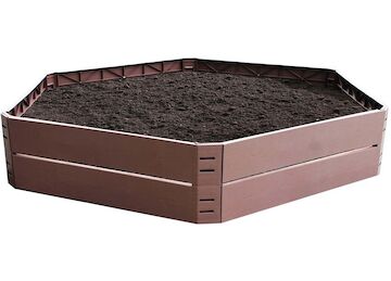 Strend Pro Garden 2212161 Záhon RB083, 132x25 cm, 250 lit., PP, 6-dílný, vyvýšený