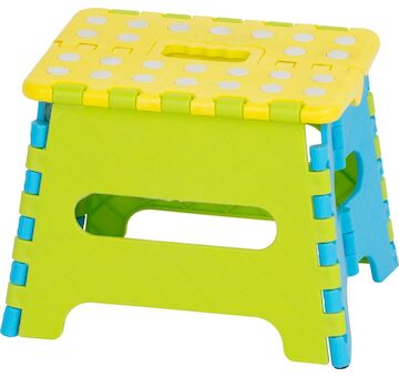 Strend Pro Garden 2212899 Židle zahradní, rozkladací, plast, 23x19x18 cm