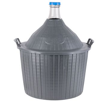 Strend Pro Garden 221407 Demižon Cada Inco, 54 lit. skleněný demižon na víno a lihoviny, plastový kryt