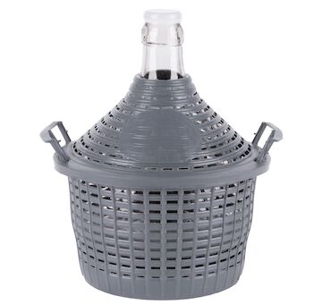 Strend Pro Garden 221409 Demižon Cada Inco, 5 litrů. skleněný, na víno a lihoviny, plastový kryt