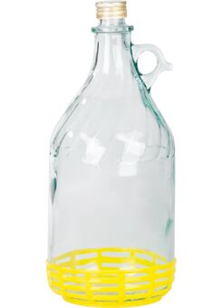 Strend Pro Garden 221422 Demižón Stella, 3 lit., sklenený na víno a pálenku s uzáverom