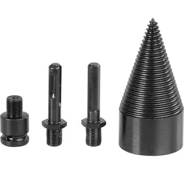Strend Pro Garden 226746 Trn , štípací klín, kužel, 50 mm, 3x adaptér, na dřevo