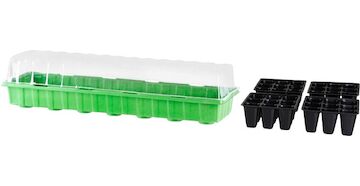 Strend Pro Garden 255288 Minipařeniště Herrison P2011, 36 sazenic, 55x15x13 cm
