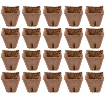 Strend Pro Garden 255475 Herrison P1020 květináč, papír, balení. 20 ks, 60x60 mm