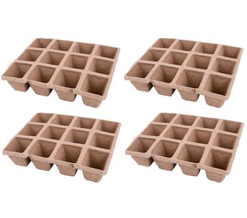 Strend Pro Garden 255476 Sadbovač Herrison P1002, papírový, 12 sazenic, bal. 4 ks, 210x170x45 mm