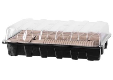 Strend Pro Garden 255545 Minipařeniště , sada pro sázení, 30dílná, 37x23x6 cm