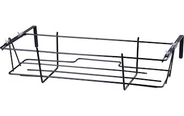 Strend Pro Garden 255593 Držák BUMETA Extra silný, závěs, kovový, na květináč, na zábradlí, nastavitelný, 40 cm