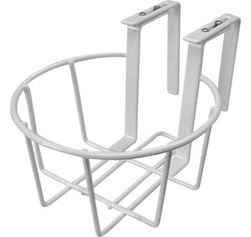Strend Pro Garden 255603 Držák, věšák, kovový, na květináč, na zábradlí, nastavitelný, 25 cm