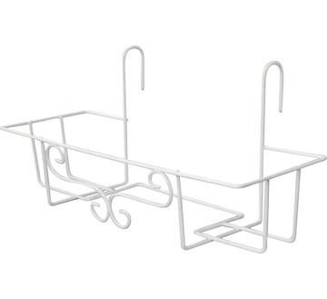 Strend Pro Garden 255604 Držák , věšák, kovový, na květináč, na zábradlí, 65 cm