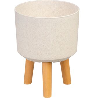 Strend Pro Garden 255627 Květináč , barva White Weath Finish, 20x20x26 cm