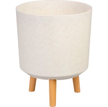 Strend Pro Garden 255633 Květináč , barva White Weath Finish, 30x30x37 cm