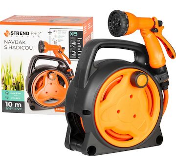 Strend Pro Garden 2560033 Navíječ Garden, se zahradní hadicí, pistole, 10m, 5/16