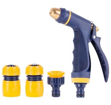 Strend Pro Garden 256374A zahradní zavlažovací sada, zahradní pistole, spojka, adaptér