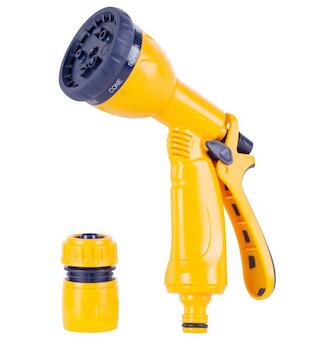 Strend Pro Garden 256391A zahradní zavlažovací sada, zahrada, pistole 8 vzorů, 1/2 rychlospojka
