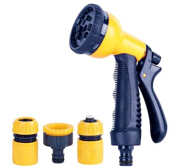 Strend Pro Garden 256517 Zavlažovací sada TS4020, zahradní, pro hadici, 1x pistole, 2x spojka, 1x adaptér