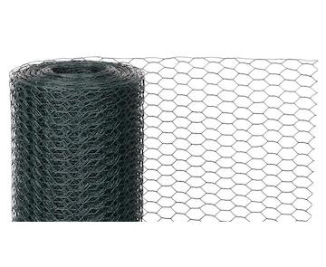 Strend Pro Garden 431008 Pletivo GARDEN HEX PVC 1000/16/0,9 mm, zelené, RAL 6005, šesťhranné, chovateľské, bal. 25 m