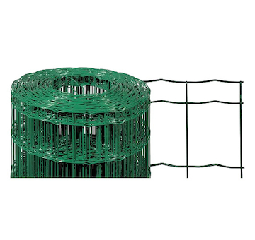 Strend Pro Garden 431215 Síť EUROPLAST 2, 1250/100x50/2,20 mm, zelená, RAL 6005, Zn+PVC, plot, balení. 25 m