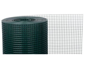 Strend Pro Garden 431438 Pletivo GARDEN PVC 1000/16x16/1,2 mm, zelené, RAL 6005, čtyřhranné, zahradní, chovatelské, bal. 5 m