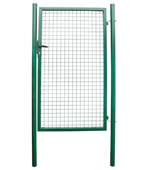 Strend Pro Garden 432198 Brána METALTEC ECO, 1000/1200/50x50 mm, hranatý rám, zelená, jednokřídlová, zahradní, ZN+PVC, RAL6005
