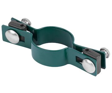 Strend Pro Garden 432221 EUROSTANDARD, 38 mm, průběžný, zelený, Zn+PVC, RAL6005, pro kulatý sloupek