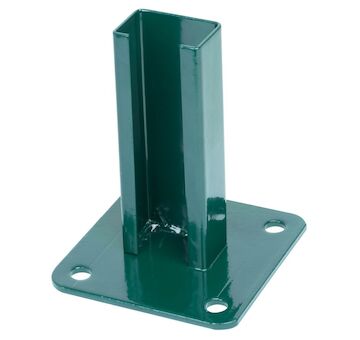 Strend Pro Garden 432232 Patka Pro EUROSTANDARD, 60x40 mm, zelená, RAL6005, pro kotvení, pro sloupky