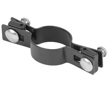 Strend Pro Garden 432250 EUROSTANDARD, 48 mm, průběžný, antracit, Zn+PVC, RAL7016, pro kulatý sloupek
