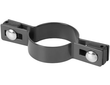 Strend Pro Garden 432290 EUROSTANDARD, 60 mm, průběžný, antracit, Zn+PVC, RAL7016, pro kulatý sloupek