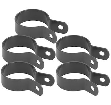 Strend Pro Garden 432318 METALTEC svorka, 38 mm, antracit, RAL7016, pro kulatý sloupek, balení. 5ks
