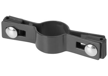 Strend Pro Garden 432327 EUROSTANDARD, 38 mm, průběžný, antracit, RAL7016, pro kulatý sloupek