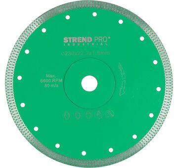 Strend Pro Industrial 230x22,2x1,8 mm, diamantový kotouč, ultra tenký 223365