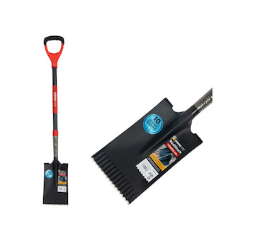 Strend Pro Premium 2110431 rýč RedShark, rovný, se sklolaminátovou násadou D 1150 mm