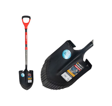Strend Pro Premium 2110432 rýč RedShark, špičatý, se sklolaminátovou násadou D 1150 mm