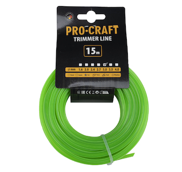 Struna žací (3mm) (15) hvězda PROCRAFT | ZI-3/15