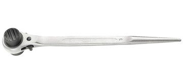 Tona Expert E110961 Ráčnový lešenářský klíč 17 x 19 mm
