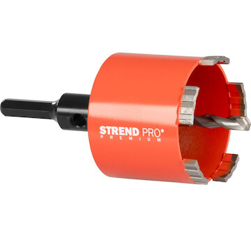 Vykružovač Strend Pro Premium, 82x68 mm, závit M16, 5 zubů, korunka