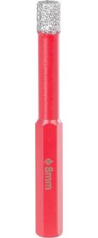 Vyřezávač Strend Pro Premium DCB12, 8 mm, stopka HEX, korunka, diamant, professional 226084