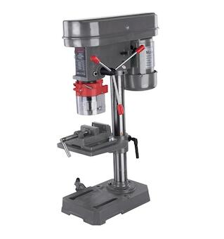Worcraft 113416A Vrtačka DP03-13, 350W, klíč 13 mm, stojanová, se svěrákem