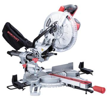 Worcraft 113887A Pila MS20-255, 2000W, 255x60T, 230V, pokosová s posuvem a laserem