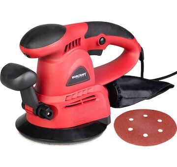 Worcraft 114325 Bruska WPRS104, 430W, 150 mm, s regulací, excentrická