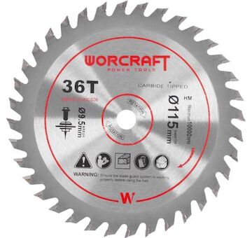 Worcraft 114844 Kotouč pro CMCS-S20LiB, 115x9,5mm, 36T, pilový