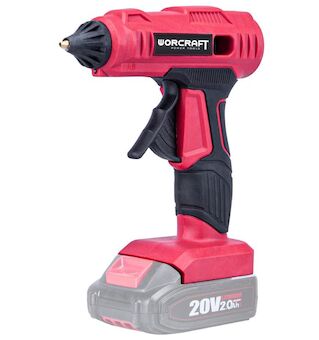 Worcraft 114847 Pistole CLG-S20Li, ShareSYS, lepící, 20V, Li-ion, na tavné tyčinky 11 mm