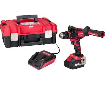 Worcraft 114871 Set XCUBE004 ShareSYS Toolbox, bezuhlíkový šroubovák CHD-S20LiBH, 1x 4.0 Ah akumulátor, 1x nabíječka