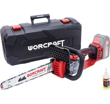 Worcraft 115851 Pila Worcraft CGC-S20LiBD, bezuhlikova, retezova, SDS system, 20V Li-ion, 26ml nadrz na olej, 12