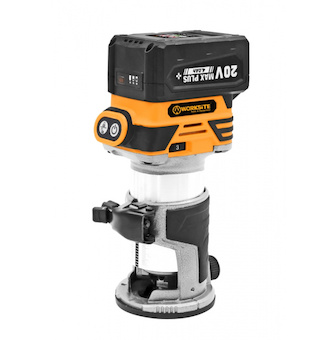 Worksite 25000326 CR326 - Aku horní frézka Brushless 20V