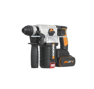 WORX 45900380 WX380 - Aku vrtací kladivo 20V, 2x4.0Ah - Powershare