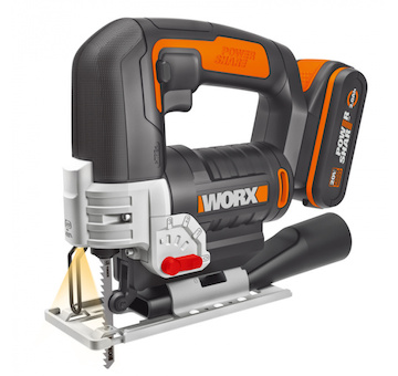 WORX 45900543 WX543 - Aku přímočará pila 20V, 1x2.0Ah - Powershare