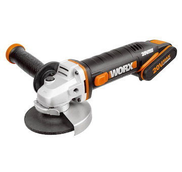 WORX 45900800 WX800 - Aku úhlová bruska 20V, 115mm, 2*2,0Ah - Powershare