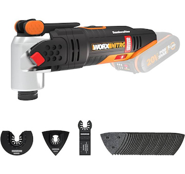 WORX 45906939 WX693.9 - Aku multifunkční obrážečka 20V NITRO, Sonicrafter - bez akumulátoru - Powershare