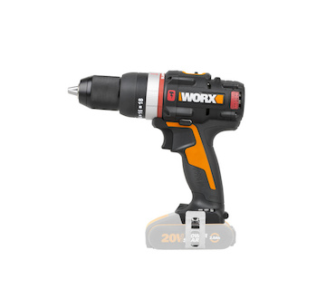 WORX 45914349 WX-JCR.9 - Aku vrtačka s příklepem 20V - bez akumulátoru - Powershare