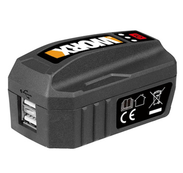 WORX Garden 45104009 WA4009 - USB adaptér na baterii